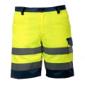 LAHTI PRO Spodenki krótkie ostrzegawcze / odblaskowe rozmiar S / L4070101/