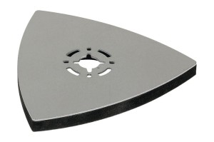 WOLFCRAFT Trójkątny dysk szlifierski (z sytemem mocowania na rzep)  do wielofunkcyjnych urządzeń oscylacyjnych 3996000