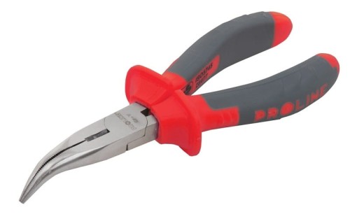 PROLINE Szczypce półokrągłe wygięte 160 mm 28477