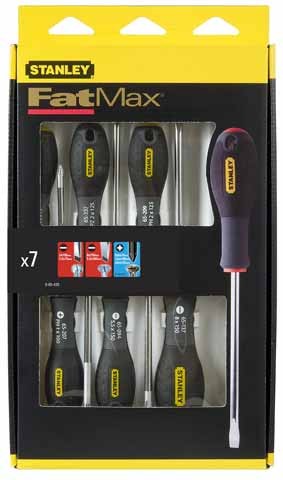 STANLEY Zestaw wkrętaków FatMax (PŁ, PZ) - 7szt.  65-425