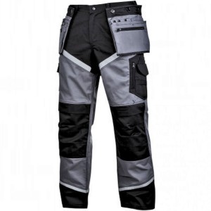 LAHTI PRO Profesjonalne spodnie robocze monterskie do pasa roz. 2XL /L4051605