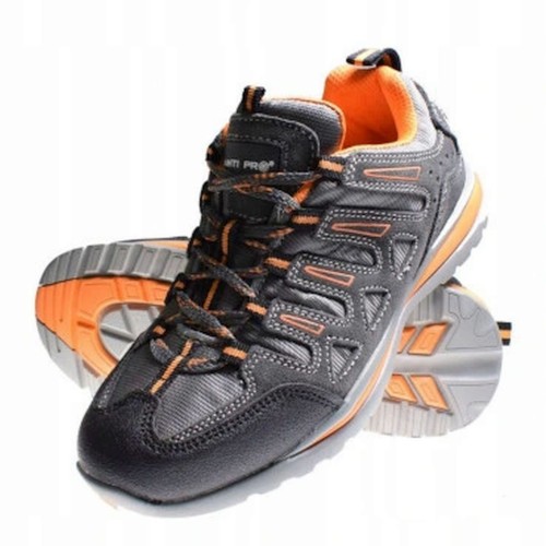 LAHTI PRO Buty robocze  bez podnoska szaro-pomarańczowe OB FO SRA rozmiar 41 /L3040841/