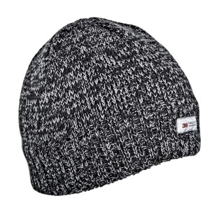 LAHTI PRO czapka robocza akrylowa z ociepliną Thinsulate czarna melange,  /L102110S/