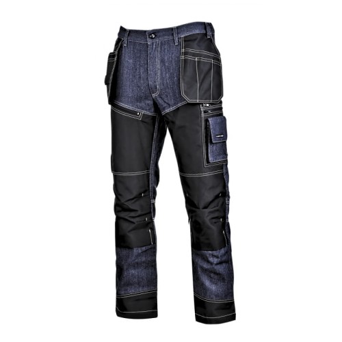 LAHTI PRO Jeansowe spodnie robocze rozmiar XXXL /L4051806/