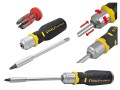 STANLEY Zestaw bitów z wkrętakiem Multi-Bit z grzechotką 62-690