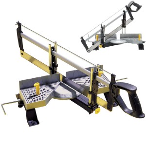 STANLEY Ręczna piła ukośna - przyrżnia nastawna z piłą, metalowa  20-800