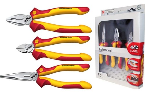 WIHA Zestaw szczypiec izolowanych 3 cz. Professional electric 26852