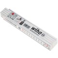 WIHA Miara składana Longlife® All in One, 2 m, metryczna, 10 członów biała 33232