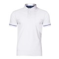 LAHTI PRO Koszulka polo biała bawełniana rozmiar M  /L4030802/