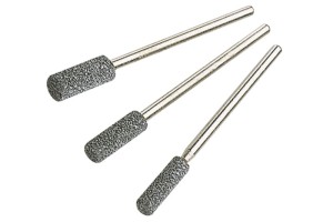 WOLFCRAFT Kpl. 3 Kamienie szlifierskie do ostrzenia pił łańcuchowych 2175000