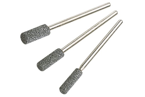 WOLFCRAFT Kpl. 3 Kamienie szlifierskie do ostrzenia pił łańcuchowych 2175000