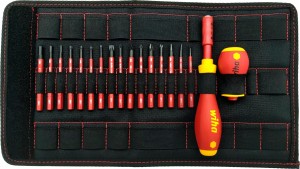 WIHA Zestaw wkrętaków izolowanych wymiennych  41231