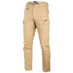 LAHTI PRO Spodnie robocze bojówki beżowe Slim Fit roz. L  (L4052103)
