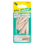 WOLFCRAFT Komplet 12 szt. drewnianych zaślepek 2928000