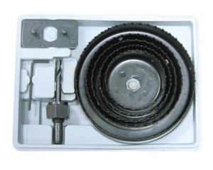 MEGA zestaw otwornic do drewna kpl. 8 szt  64-127mm /26408/