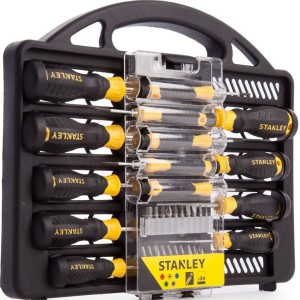 STANLEY Zestaw wkrętaków 34 szt 62-141