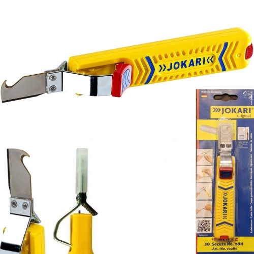 JOKARI Nóż do ściągania izolacji 28H Secura 10280