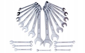 PROXXON Zestaw Kluczy płasko-oczkowych 21cz. 23822