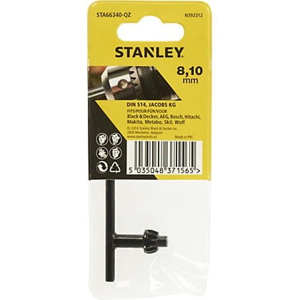 STANLEY Kluczyk do uchwytu wiertarskiego do uchwytów 8-10mm STA66340
