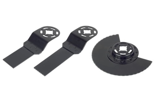 WOLFCRAFT Zestaw osprzętu  do wielofunkcyjnych urządzeń oscylacyjnych (metal/drewno) 3992000