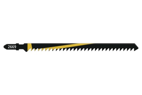 WOLFCRAFT Brzeszczot wyrzynarki uchwyt T-Bosch;  HCS;  dł.=125mm / 150mm 2669000
