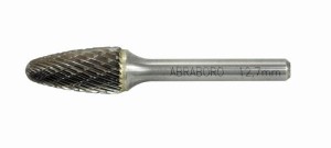 ABRABORO Frez TCT, stożek zaokrąglony Typ F (8,0 x 65/20) 48116031