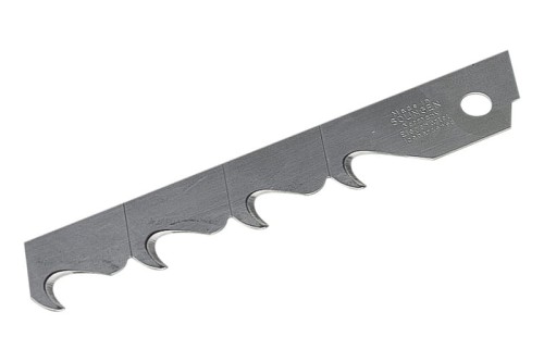 WOLFCRAFT Kpl. 5 ostrzy odłamywanych haczykowych szerokość: 18mm / ilość segmentów: 4 4179000