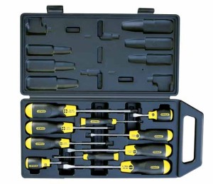 STANLEY Zestaw wkrętaków CusionGrip - 10szt.  65-005