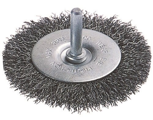 WOLFCRAFT Szczotka tarczowa śr. 50 x 12 mm trzpień 6mm 2710000