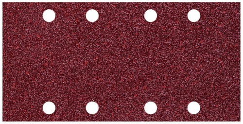 WOLFCRAFT Kpl. 10 arkuszy ściernych KORUND mocowanie na rzep perforowane Gr. 60 93x185mm 1749000