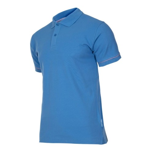 LAHTI PRO Koszulka polo niebieska bawełniana rozmiar XXL /L4030405/