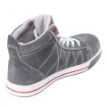 LAHTI PRO Trzewiki buty robocze zamszowe szaro-czerwone rozmiar 41 /L3010841/