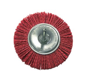 PROLINE Szczotka tarczowa ścierna z trzpieniem, 100mm 32910