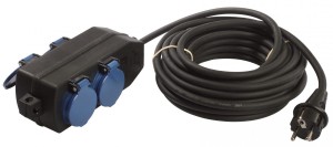 AS-Schwabe Przedłużacz elektryczny guma 10m x 1,5mm2 H05RR-F 3G1,5  860602