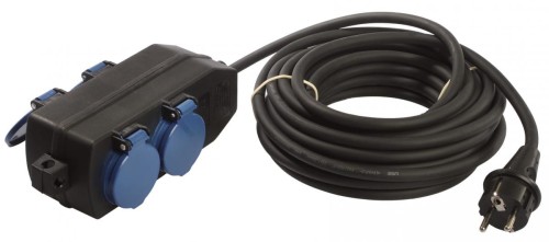 AS-Schwabe Przedłużacz elektryczny guma 10m x 1,5mm2 H05RR-F 3G1,5  860602