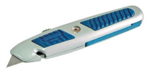 PROLINE Nożyk z ostrzem trapezowym 62mm, chowany 30301