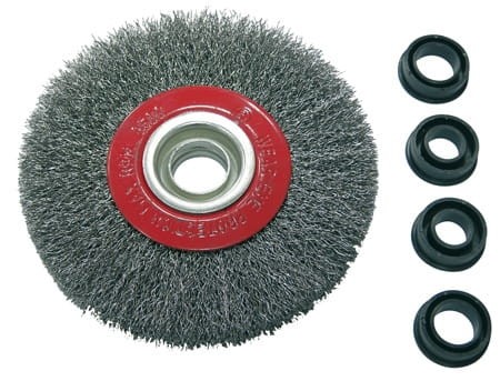 PROLINE Szczotka tarczowa z drutu falowanego z otworem 22mm, 125mm 32542