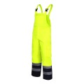 LAHTI PRO Spodnie ogrodniczki odblaskowe zimowe ocieplane rozmiar 2XL /L4110305/