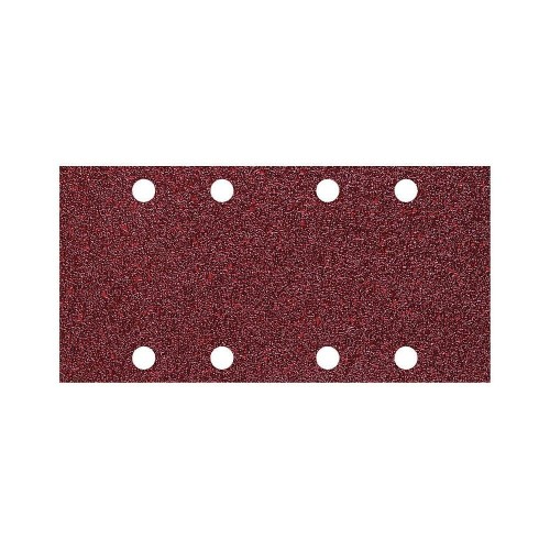 WOLFCRAFT Kpl.10 arkuszy ściernych KORUND mocowanie na rzep, perforowane, Gr.180 93x185mm 5801000