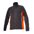 LAHTI PRO Bluza polar grafitowo-pomarańczowa rozmiar XL /L4010204/