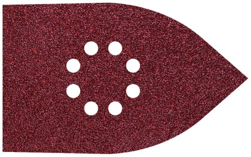 WOLFCRAFT Kpl.t 10 nakładek ściernych peroforowanych  z mocowaniem na rzep;  Gr. 80, 120, 240 1755000