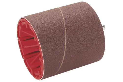 WOLFCRAFT Cylinder szlifierski trzpień 8 mm śr.  75x80 mm z taśmą szlifierską Gr. 80 2245000