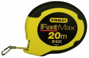 STANLEY Miara FatMax 20m/10mm ze stali nierdzewnej  34-133