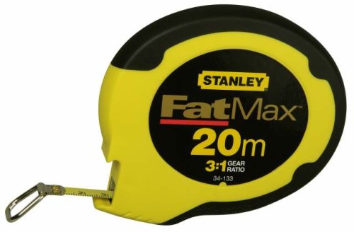 STANLEY Miara FatMax 20m/10mm ze stali nierdzewnej  34-133