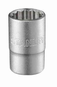 STANLEY Nasadka 1/2" 12pkt. (rozmiar: 12mm, waga: 45g, długość: 38mm)  17-055