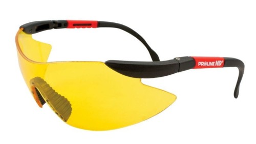 LAHTI PRO Okulary ochronne żółte z filtrem UV F1, Kat: 2, /46039/