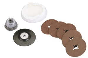 WOLFCRAFT Zestaw "Hobby" do szlifierek kątowych 2177000