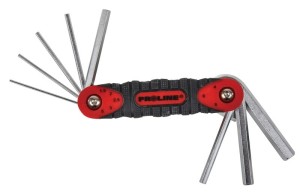 PROLINE Klucze imbusowe hex CrV zestaw 7el. 2-10mm 48367