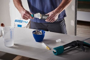 WOLFCRAFT Puste tuby 310 ml z końcówkami i wieczkiem zakrywającym 3 szt. 4044000