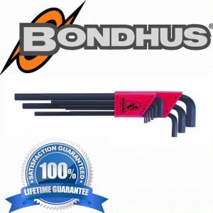 BONDHUS Komplet imbusów długich 9-szt, 12199